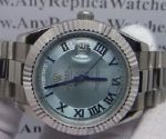 41mm Rolex Daydate II President Band Fluted Bezel Watch Rolex Ice Replica Watch